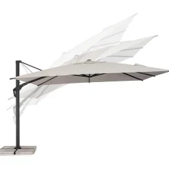 mutoni lifestyle Ampelschirm Aries Anthrazit-Natur 400X400><noscript><img width=