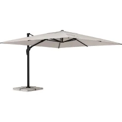 mutoni lifestyle Ampelschirm Aries Anthrazit-Natur 400X400><noscript><img width=