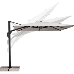 mutoni lifestyle Ampelschirm Aries Anthrazit-Natur 300X300><noscript><img width=