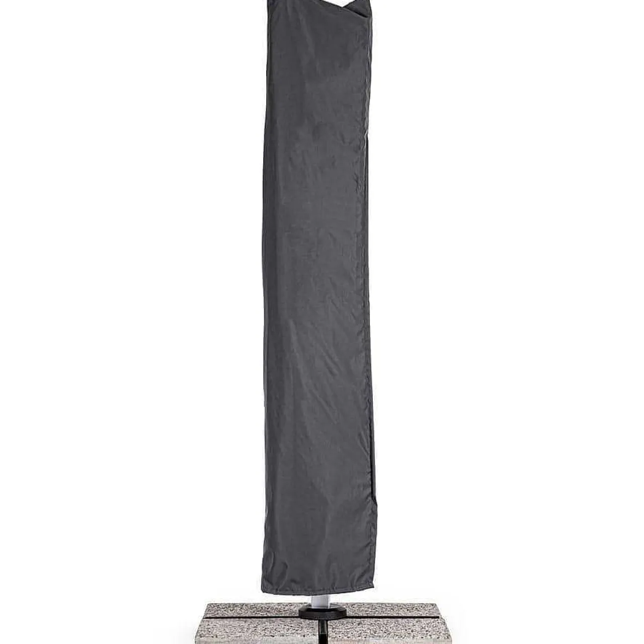 mutoni lifestyle Ampelschirm Aries Grau 300X300> Freiarmschirme
