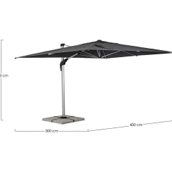 mutoni lifestyle Ampelschirm Aries Grau 400X300><noscript><img width=