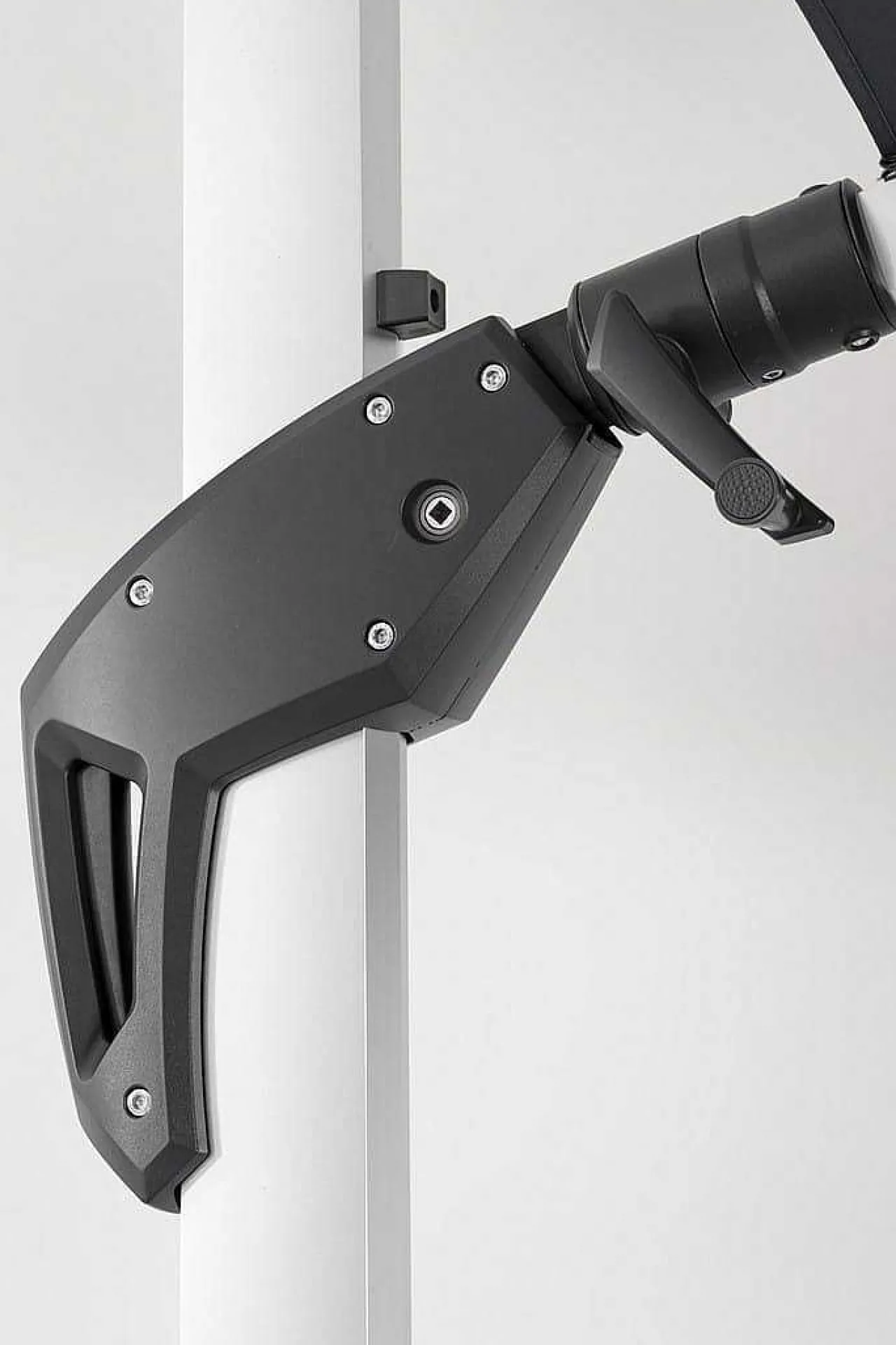 mutoni lifestyle Ampelschirm Aries Grau 400X300> Freiarmschirme