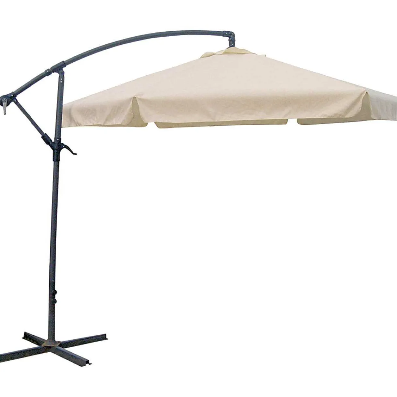 mutoni pleasure Ampelschirm Eclipta Creme 300X300> Freiarmschirme