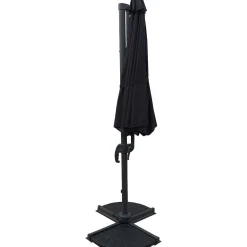 mutoni pleasure Ampelschirm Hespera Anthrazit Achteckig 300X300> Freiarmschirme