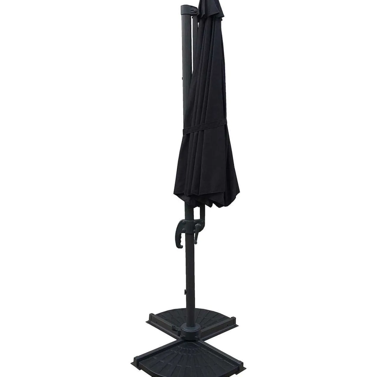 mutoni pleasure Ampelschirm Hespera Anthrazit Achteckig 300X300> Freiarmschirme