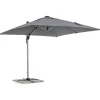 mutoni lifestyle Ampelschirm Ines 300X300 Eloxiert Dunkelgrau> Freiarmschirme