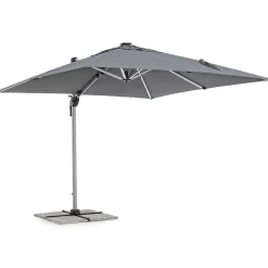 mutoni lifestyle Ampelschirm Ines 300X300 Eloxiert Dunkelgrau><noscript><img width=