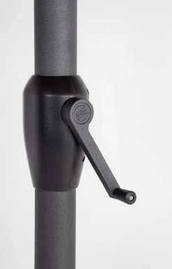 mutoni lifestyle Ampelschirm Rio Anthrazit-Dunkelgrau 300> Freiarmschirme