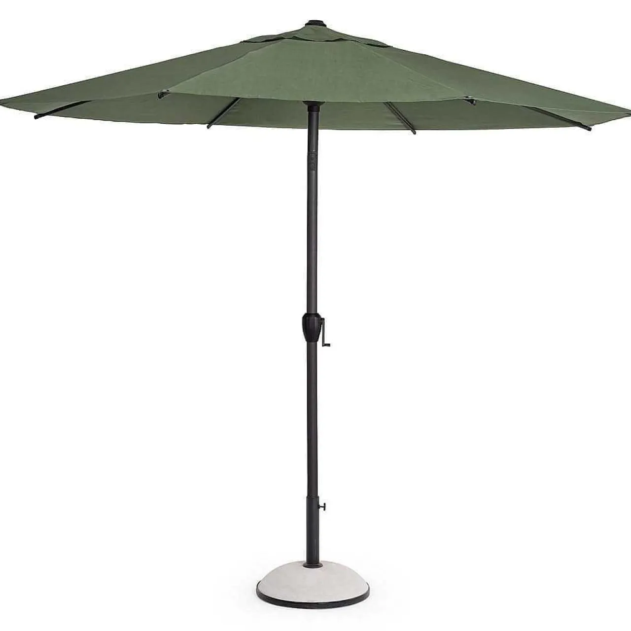 mutoni lifestyle Ampelschirm Rio Anthrazit-Olive 300> Freiarmschirme