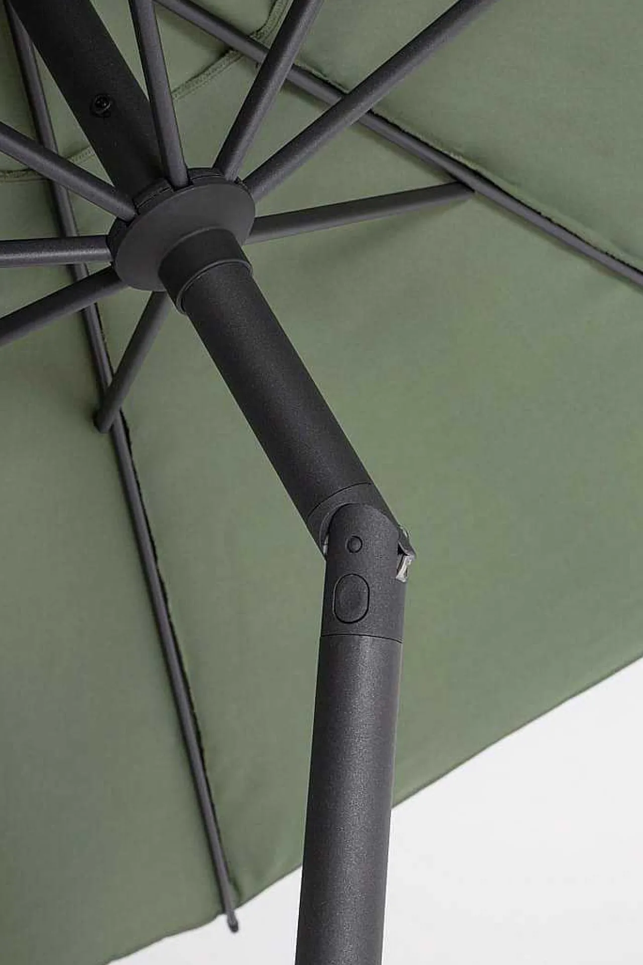 mutoni lifestyle Ampelschirm Rio Anthrazit-Olive 300> Freiarmschirme