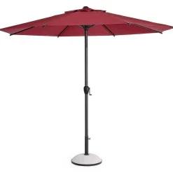 mutoni lifestyle Ampelschirm Rio Anthrazit-Burgundy 300> Freiarmschirme