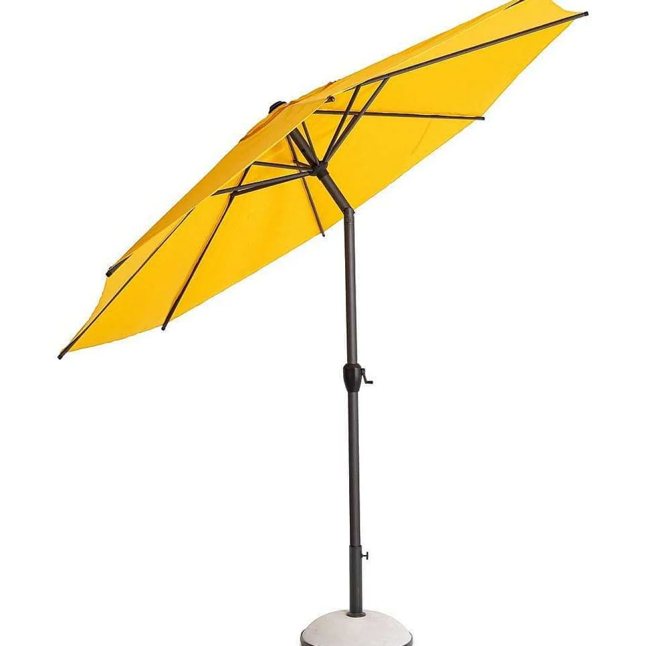 mutoni lifestyle Ampelschirm Rio Anthrazit-Mimose 300> Freiarmschirme
