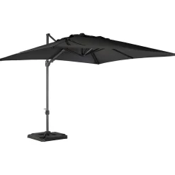 mutoni living Ampelschirm Roma Anthrazit 300X300> Freiarmschirme