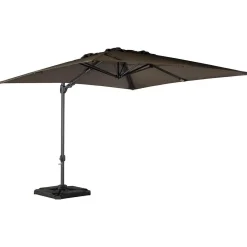 mutoni living Ampelschirm Roma Taupe 300X300> Freiarmschirme