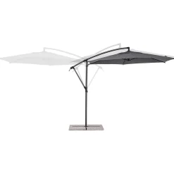 mutoni lifestyle Ampelschirm Tropea Anthrazit-Dunkelgrau 300> Freiarmschirme