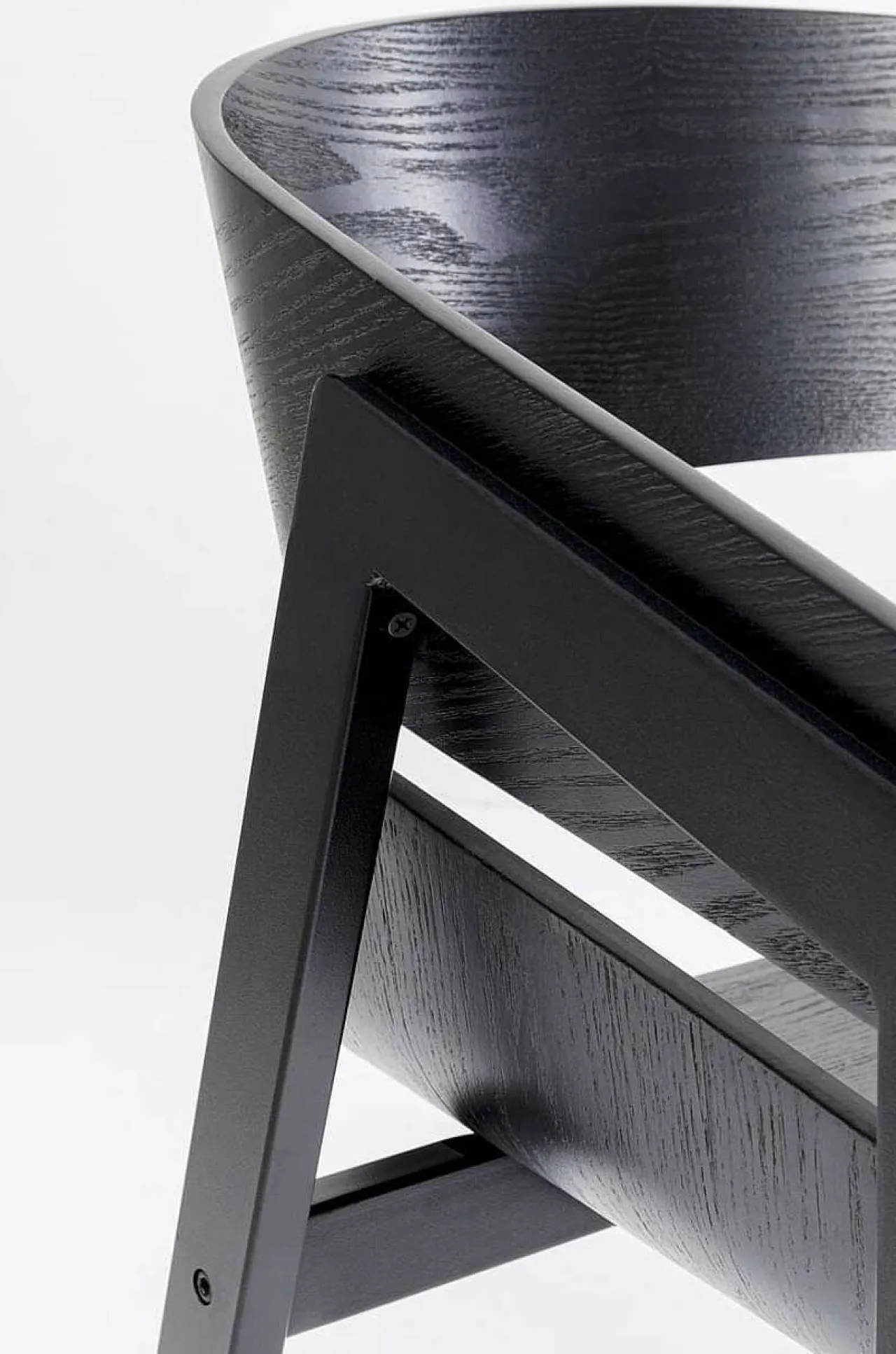 KARE Design Armlehnstuhl Biarritz Schwarz> Armlehnstühle