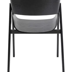 KARE Design Armlehnstuhl Biarritz Schwarz> Armlehnstühle