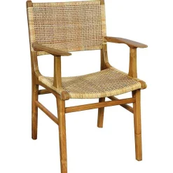 mutoni sweet home Armlehnstuhl Rattan Teak Natur><noscript><img width=