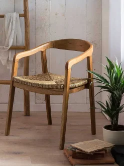 mutoni sweet home Armlehnstuhl Rattan Teak><noscript><img width=