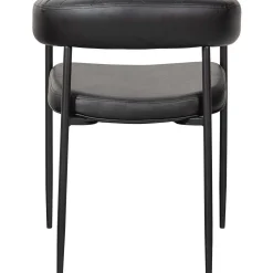 mutoni living Armlehnstuhl Sev Kunstleder Schwarz><noscript><img width=
