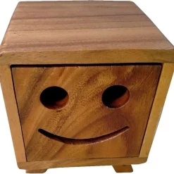 mutoni pleasure Aufbewahrungskastchen Smile Suar Braun> Deko Objekte