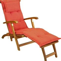 mutoni pleasure Auflage Fur Liegestuhl Bristol Rot> Kissen Gartenmöbel
