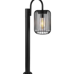 mutoni light Aussenleuchte Adelheid Edelstahl Schwarz Matt 1Xe27><noscript><img width=