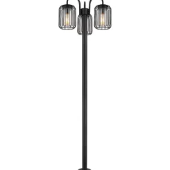 mutoni light Aussenleuchte Adelheid Edelstahl Schwarz Matt 3Xe27><noscript><img width=
