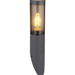 mutoni light Aussenleuchte Boston Edelstahl Anthrazit 8X8X40> Wandleuchten Aussen