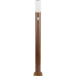 mutoni light Aussenleuchte Boston Edelstahl 1Xe27 Holzoptik 13X13X110><noscript><img width=