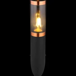 mutoni light Aussenleuchte Boston Edelstahl Schwarz 1Xe27 Schwarz 8X41><noscript><img width=