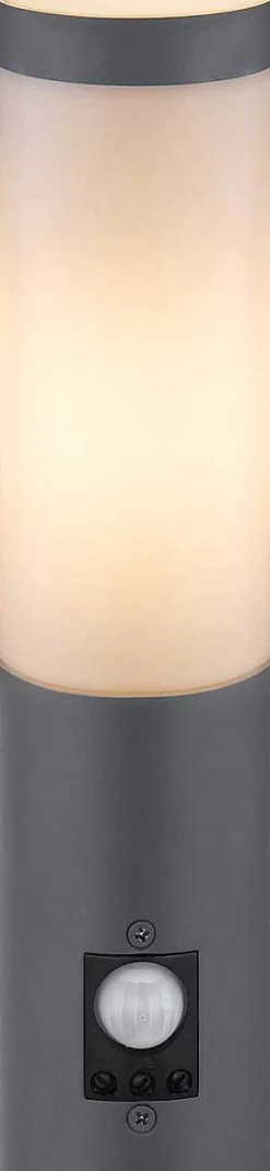 mutoni light Aussenleuchte Boston Edelstahl Anthrazit Opal 13X13X80> Stehleuchten Aussen