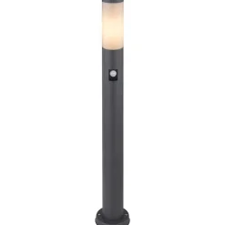 mutoni light Aussenleuchte Boston Edelstahl Anthrazit Opal 13X13X80><noscript><img width=