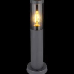 mutoni light Aussenleuchte Boston Edelstahl Anthrazit 1Xe27 13X13X45> Bodenleuchten Aussen
