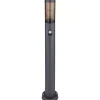 mutoni light Aussenleuchte Boston Edelstahl Anthrazit 13X13X80> Stehleuchten Aussen