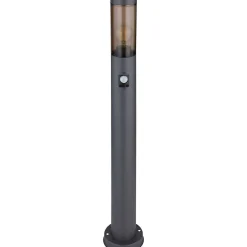mutoni light Aussenleuchte Boston Edelstahl Anthrazit 13X13X80> Stehleuchten Aussen