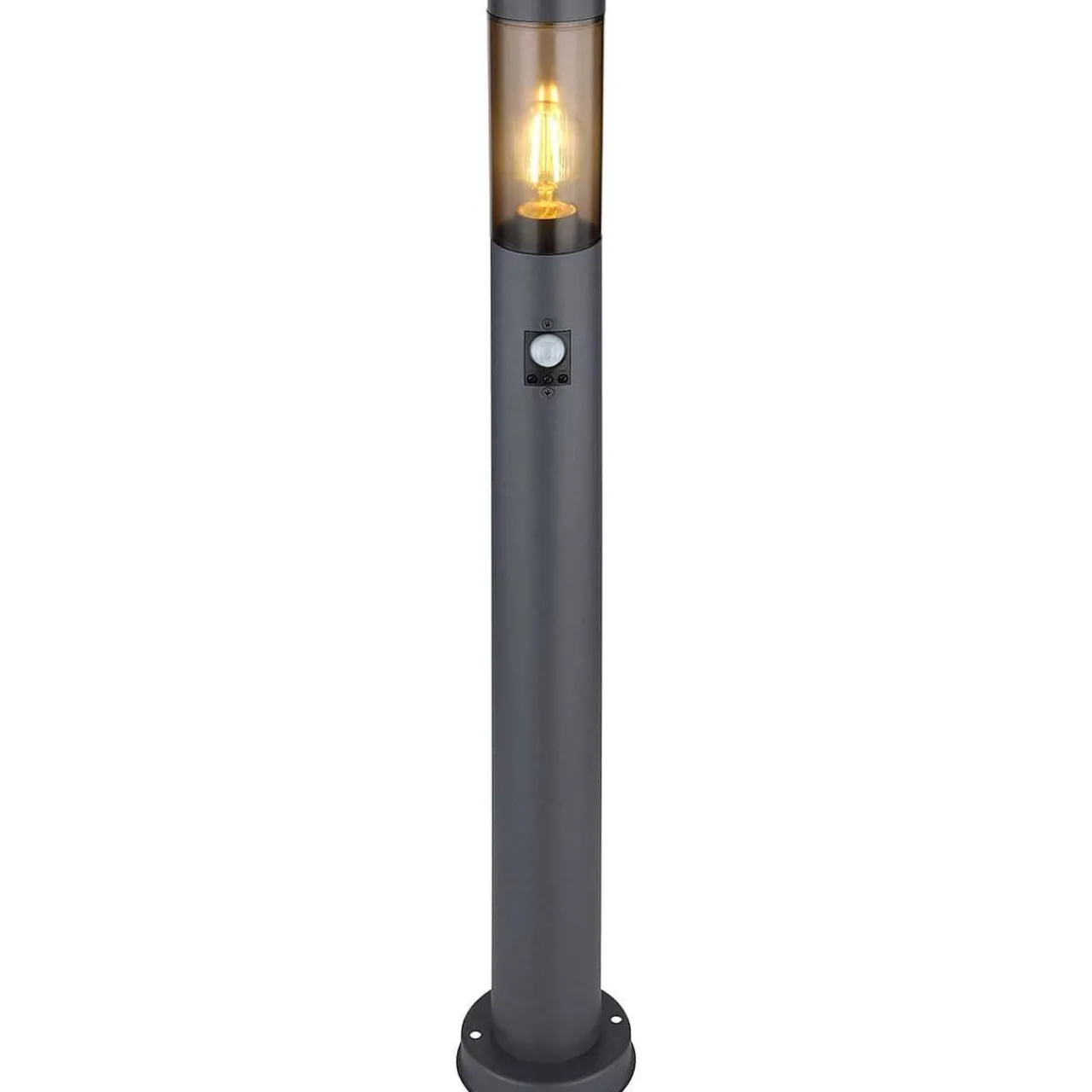 mutoni light Aussenleuchte Boston Edelstahl Anthrazit 13X13X80> Stehleuchten Aussen