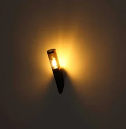 mutoni light Aussenleuchte Boston Edelstahl Schwarz 1Xe27 Rauch 8X41><noscript><img width=