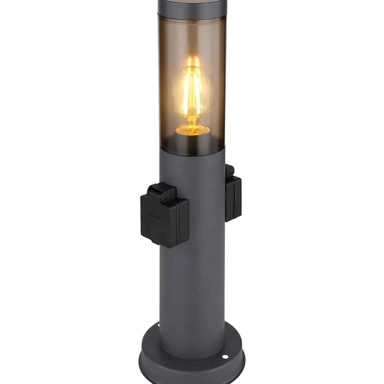 mutoni light Aussenleuchte Boston Edelstahl Anthrazit 13X13X45> Bodenleuchten Aussen