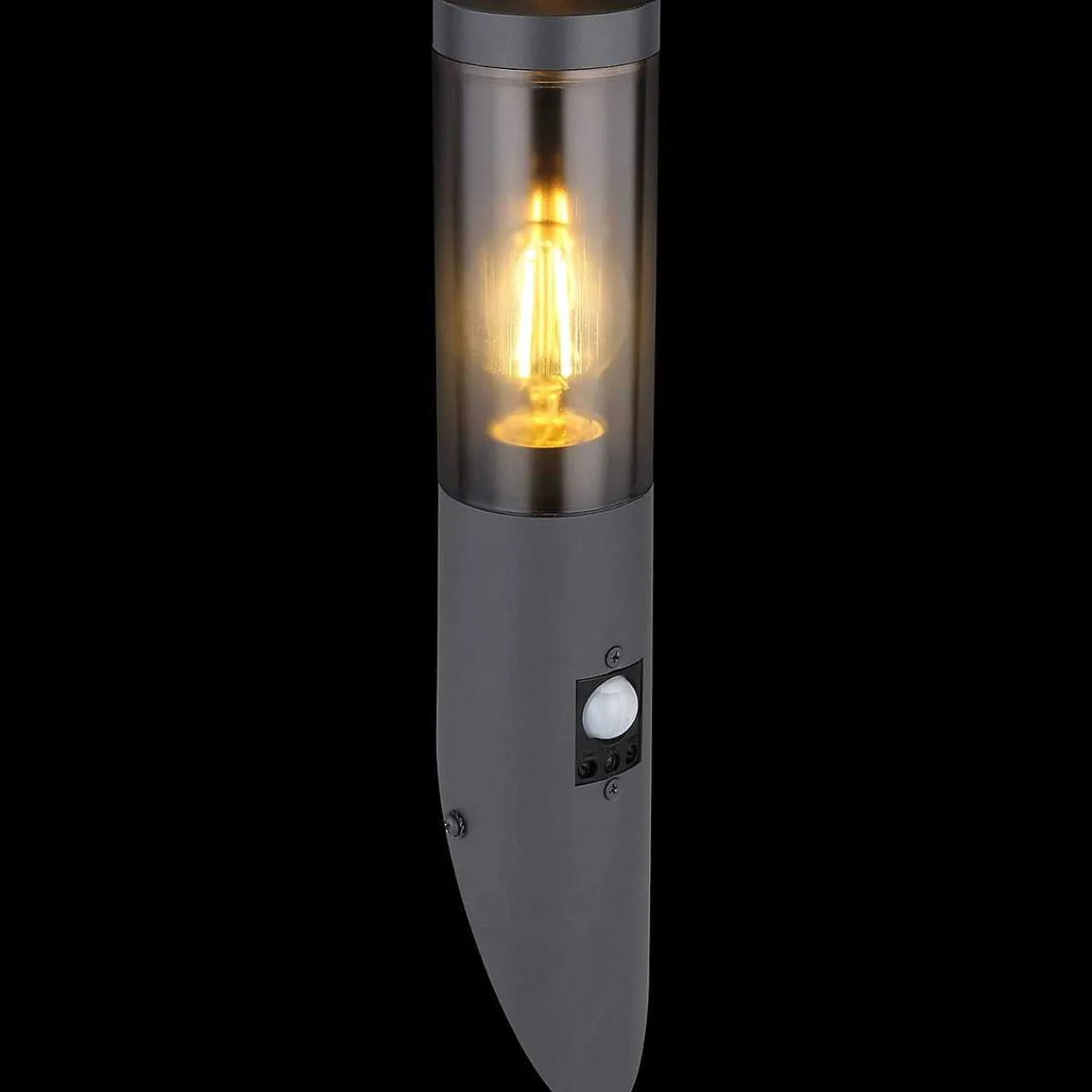 mutoni light Aussenleuchte Boston Edelstahl Anthrazit 7X7X41> Wandleuchten Aussen