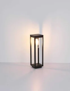 mutoni light Aussenleuchte Candela Aluminium Druckguss Schwarz Matt 1Xe><noscript><img width=