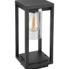 mutoni light Aussenleuchte Candela Aluminium Druckguss Schwarz Matt 1Xe27 Led> Led-Aussenleuchten