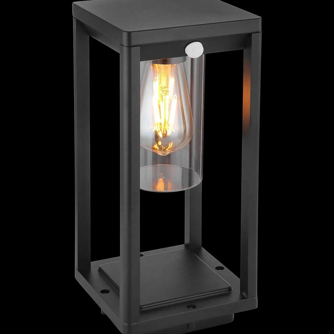 mutoni light Aussenleuchte Candela Aluminium Druckguss Schwarz Matt 1Xe27 Led> Led-Aussenleuchten