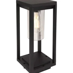 mutoni light Aussenleuchte Candela Aluminium Druckguss Schwarz Matt 1Xe> Bodenleuchten Aussen