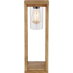 mutoni light Aussenleuchte Candela Aluminium Druckguss Holzoptik 1Xe27 Led><noscript><img width=