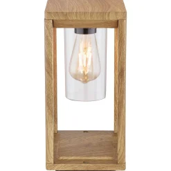 mutoni light Aussenleuchte Candela Aluminium Druckguss Holzoptik 1Xe27 Led><noscript><img width=