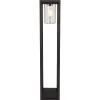 mutoni light Aussenleuchte Candela Aluminium Druckguss Schwarz Matt 1Xe> Stehleuchten Aussen