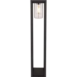 mutoni light Aussenleuchte Candela Aluminium Druckguss Schwarz Matt 1Xe> Stehleuchten Aussen