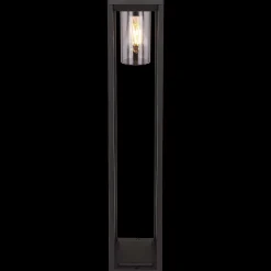 mutoni light Aussenleuchte Candela Aluminium Druckguss Schwarz Matt 1Xe> Stehleuchten Aussen