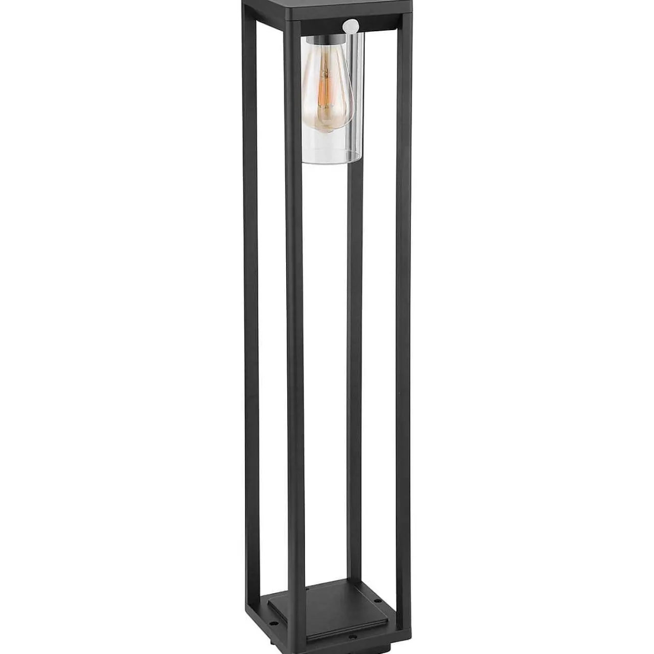 mutoni light Aussenleuchte Candela Aluminium Druckguss Schwarz Matt 1Xe27 Led> Led-Aussenleuchten